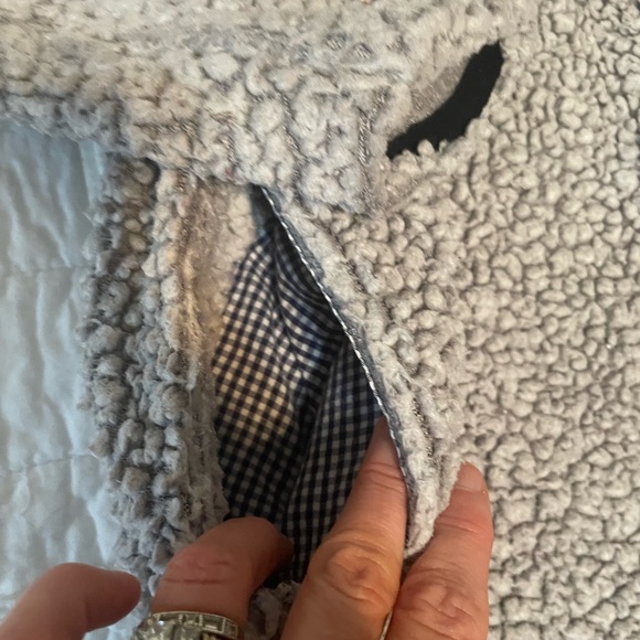 Properly Tied pintail pullover XL unisex GUC gray pockets smoke free - Picture 4 of 8